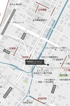 インプレストレジデンス東京八丁堀ジアーキテクト 