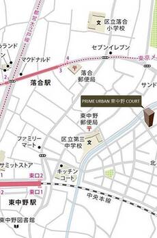 PRIME URBAN 東中野 COURT 