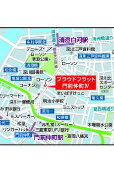 プラウドフラット門前仲町Ⅳ 
