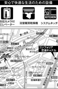 コンフォリア芝浦キャナル 