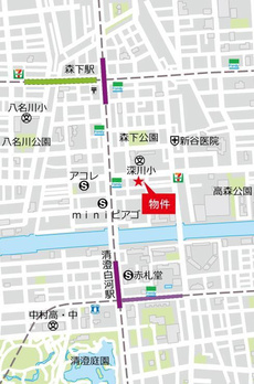 ライオンズフォーシア清澄白河 