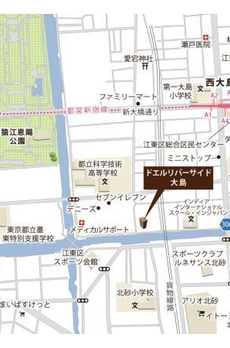 ドエルリバーサイド大島 