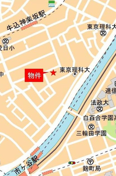 レジディア市谷砂土原　Ｎ 