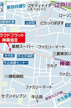 プラウドフラット神楽坂Ⅲ 