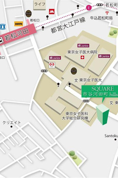 ＳＱＵＡＲＥ市谷河田町ｈｉｌｌｓｉｄｅ 
