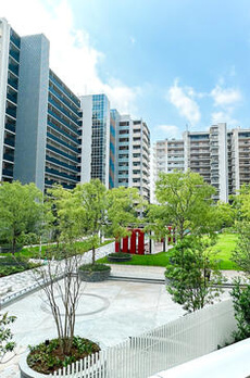 ＨＡＲＵＭＩ　ＦＬＡＧ　ＰＡＲＫ　ＶＩＬＬＡＧＥ　Ｃ棟ハイルーフ駐車有 