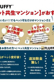 ｗ／ＦＬＵＦＦＹ市谷台町 
