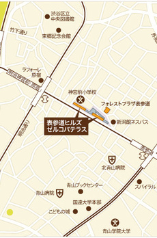 表参道ヒルズゼルコバテラスＷ 