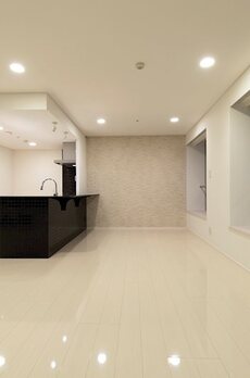 レジディアタワー麻布十番 【2202号室リビング】