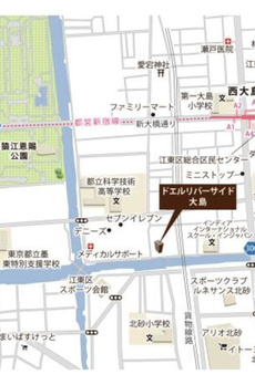 ドエルリバーサイド大島 