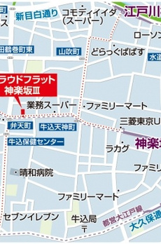 プラウドフラット神楽坂Ⅲ 