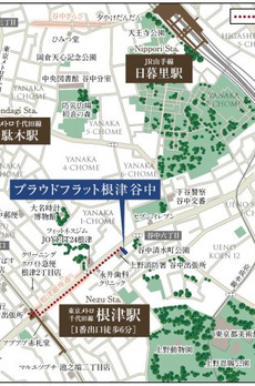 プラウドフラット根津谷中 