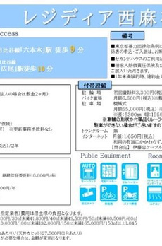 レジディア西麻布 