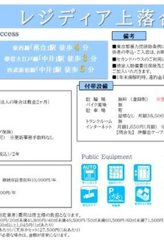 レジディア上落合 