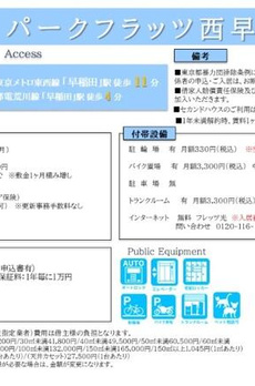 パークフラッツ西早稲田 