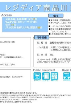 レジディア南品川Ⅱ 