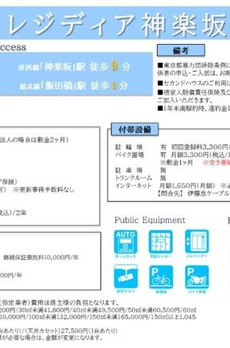 レジディア神楽坂Ⅱ 