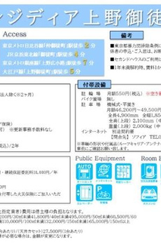 レジディア上野御徒町 
