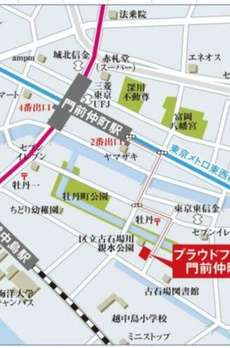 プラウドフラット門前仲町Ⅱ 