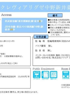 クレヴィアリグゼ中野新井薬師 