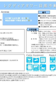 レジディアタワー目黒不動前 