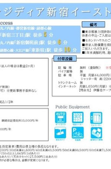 レジディア新宿イースト 
