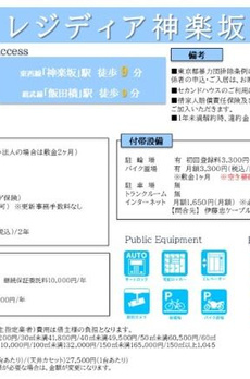 レジディア神楽坂Ⅱ 