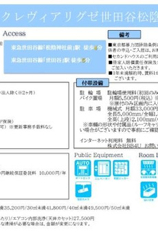 クレヴィアリグゼ世田谷松陰神社前 
