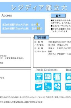 レジディア都立大 