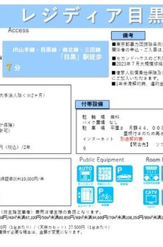 レジディア目黒Ⅱ 