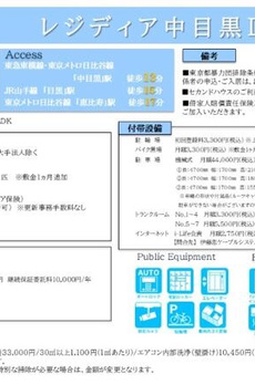 レジディア中目黒Ⅲ 
