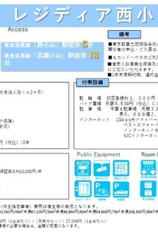 レジディア西小山 