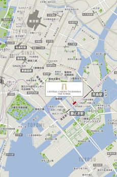 セントラルガーデン月島ザタワー 