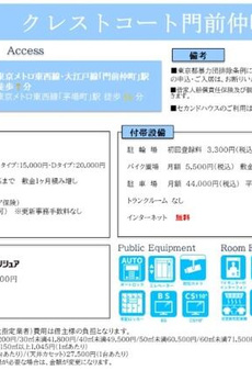 クレストコート門前仲町 