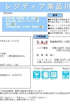 レジディア南品川Ⅱ 