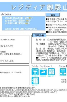 レジディア御殿山 