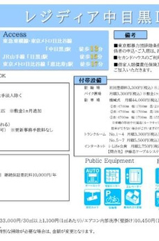 レジディア中目黒Ⅲ 