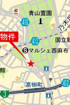 ＧＲＡＮＰＡＳＥＯ西麻布Ⅱ 