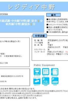 レジディア中野 