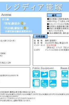 レジディア笹塚 