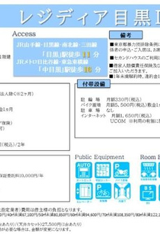 レジディア目黒Ⅲ 