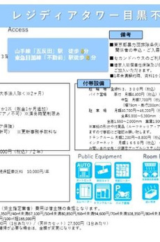 レジディアタワー目黒不動前 