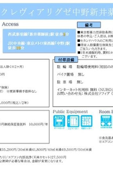 クレヴィアリグゼ中野新井薬師 