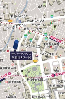 ザ・パークハウス　西新宿タワー６０ 