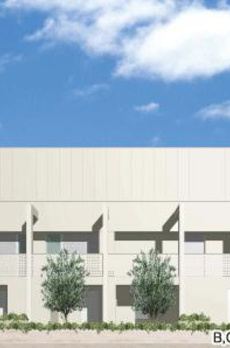 ラフィーヌ銀座 中庭