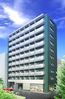 コンフォリア日本橋人形町イースト 緑に包まれた柔らかな印象の外観