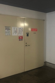 クオリア銀座 ゴミ置場