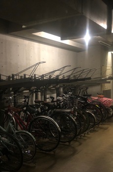 クオリア銀座 駐輪場