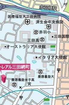 コートレアル三田綱町 